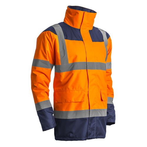 KETA PARKA HIVER TRAVAIL ORANGE FLUO COVERGUARD