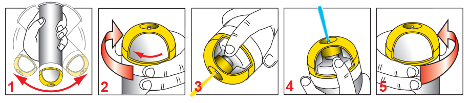 Capot traceur de chantier S-MARK Soppec