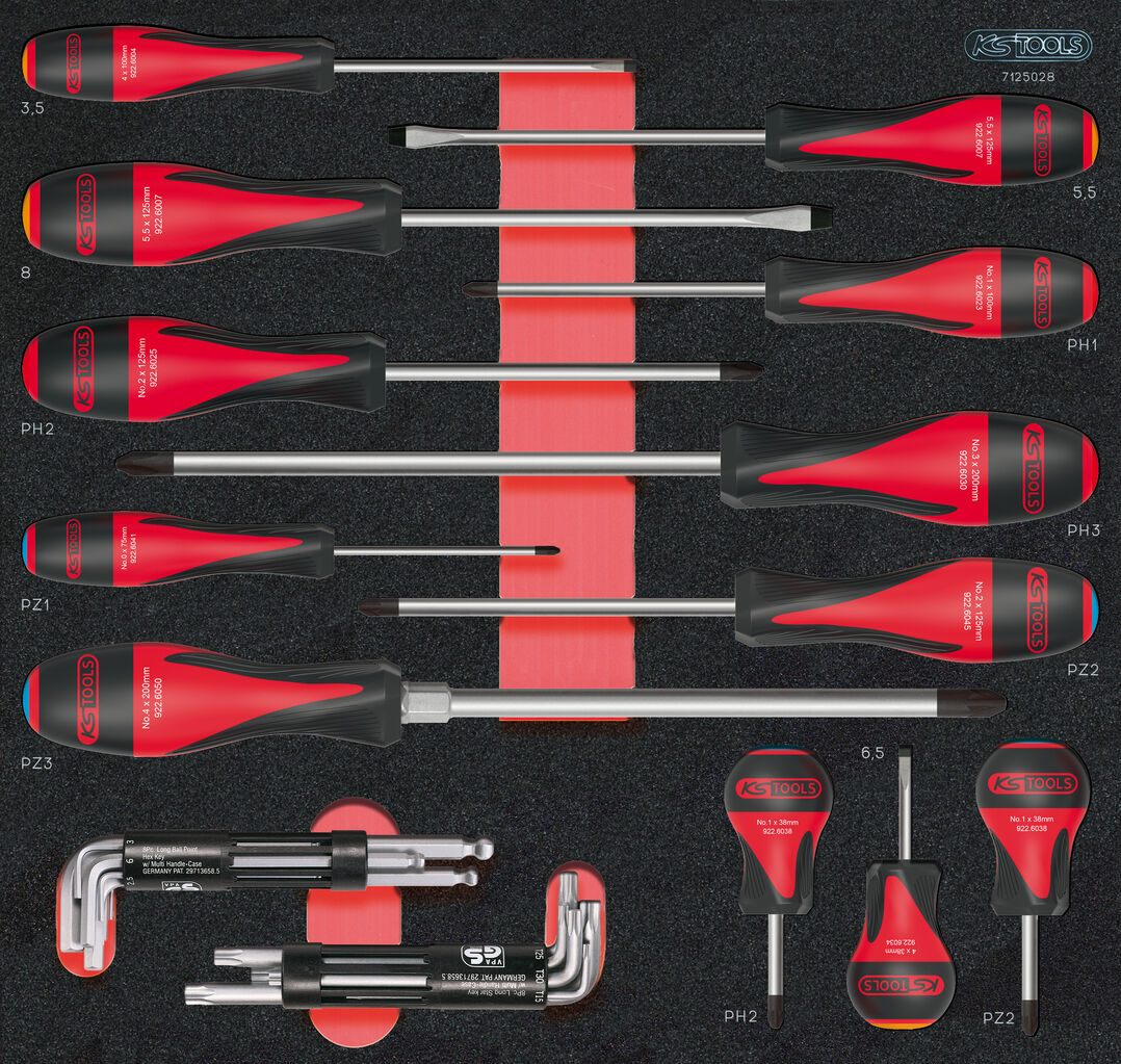 Module de vissage | 28 pièces | Ref : 712.5028 KS Tools