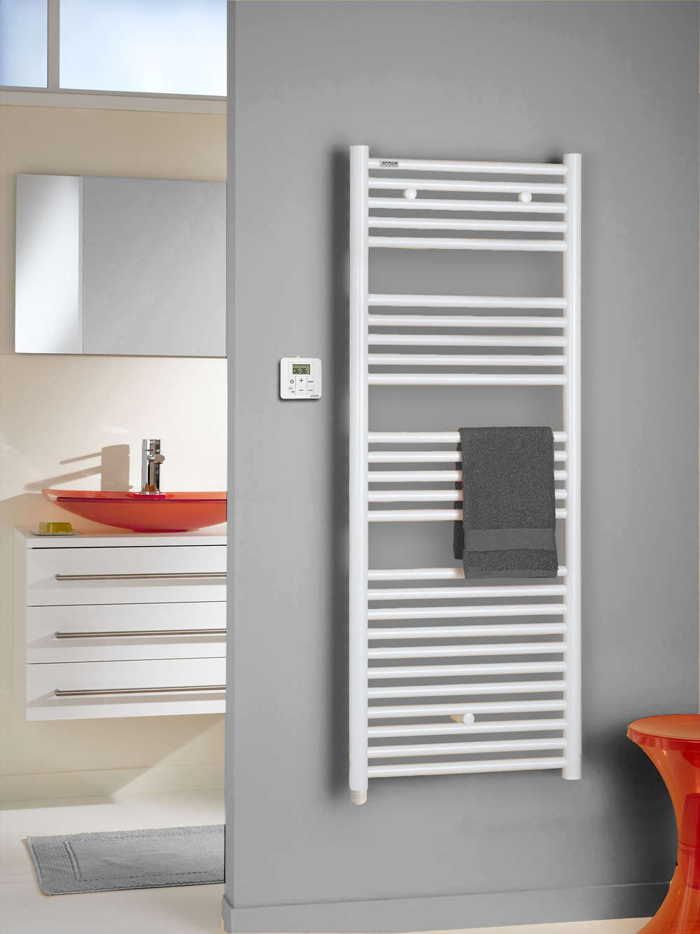 Sèche-serviette Atoll Spa acier