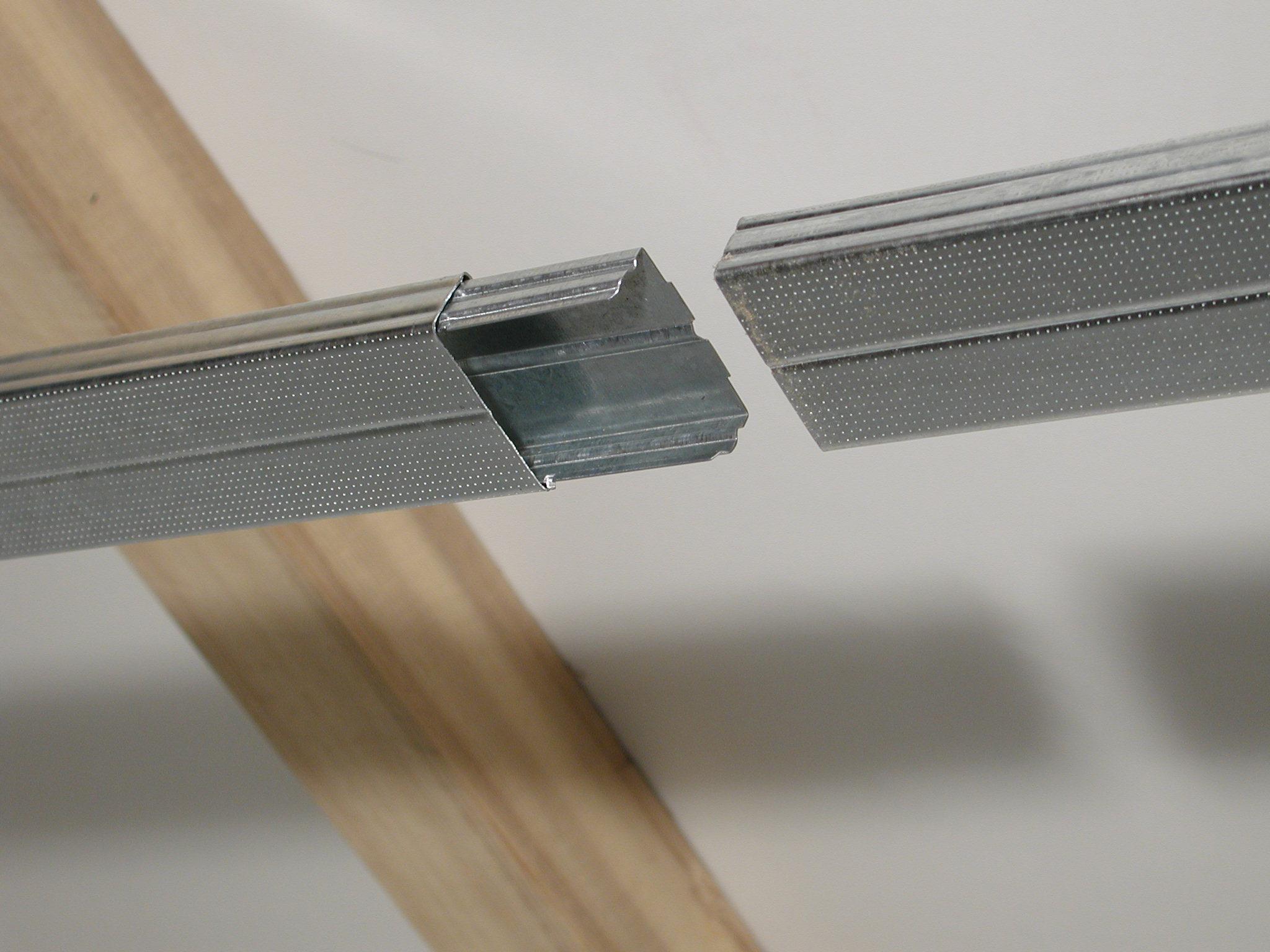 Première étape de l'installation d'un raccord PAI