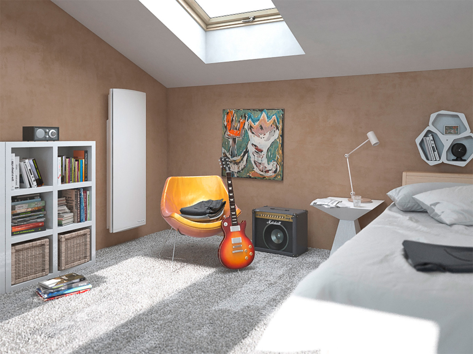 Radiateur Mozart vertical