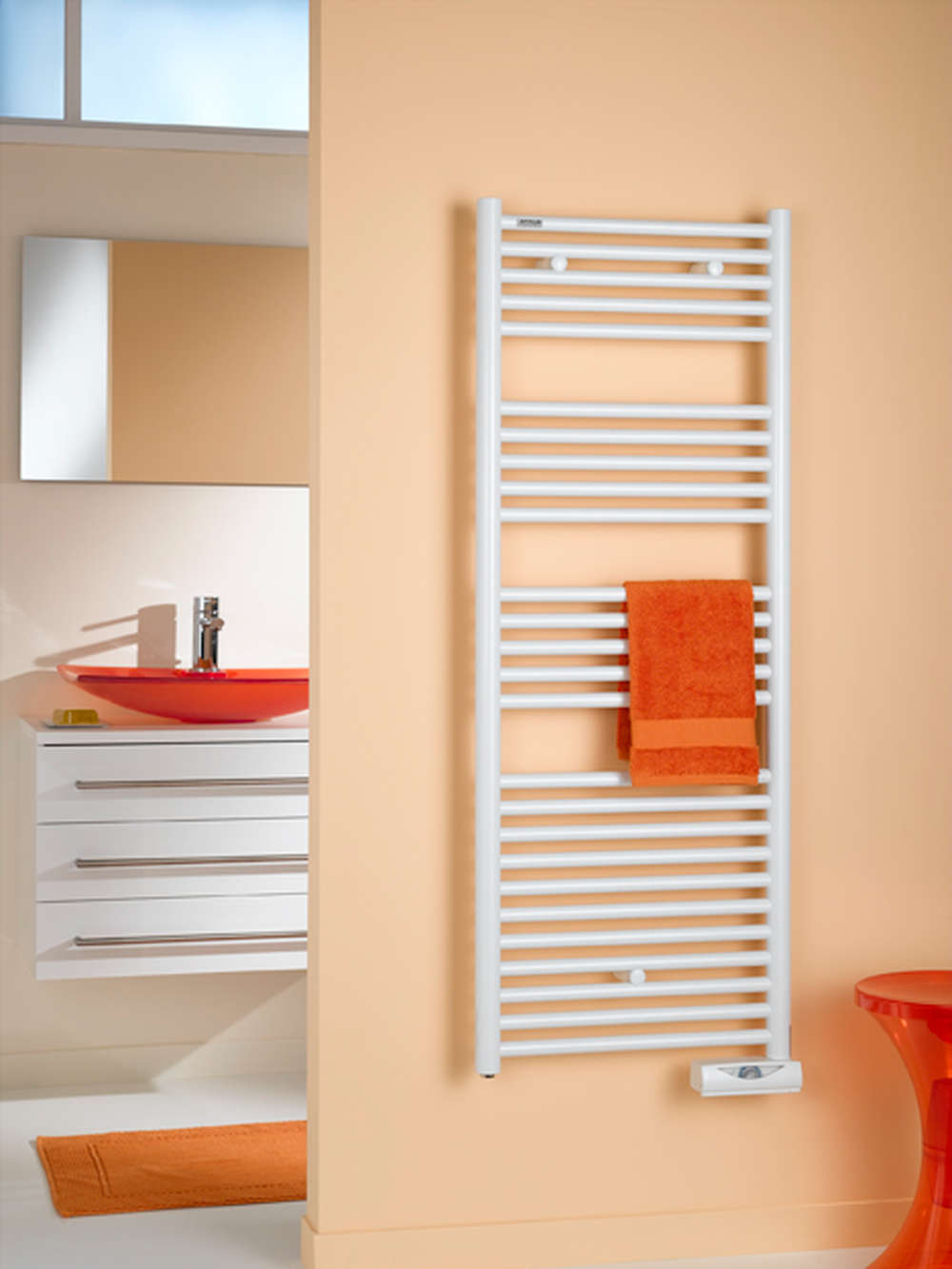 Sèche-serviette Atoll Spa blanc