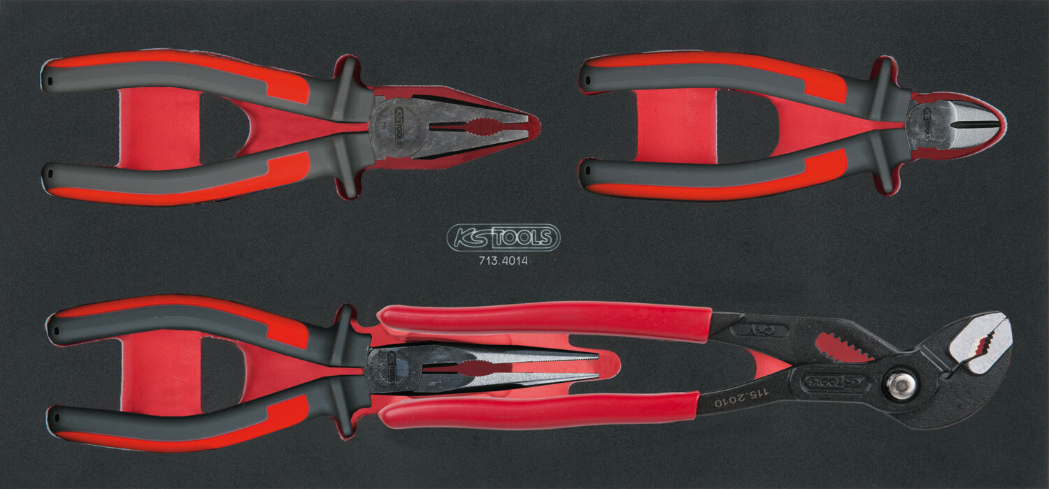 Module de pinces, 4 pièces ref : 713.4014 KS Tools