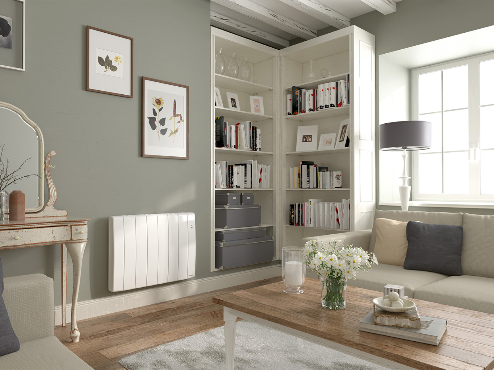 Radiateur Thermor horizontal Bilbao 3