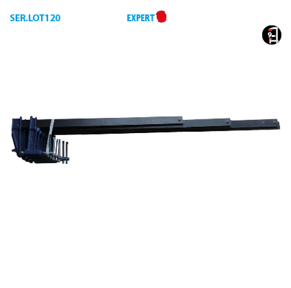 Lot de 6 serre-joints à pompe Expert image