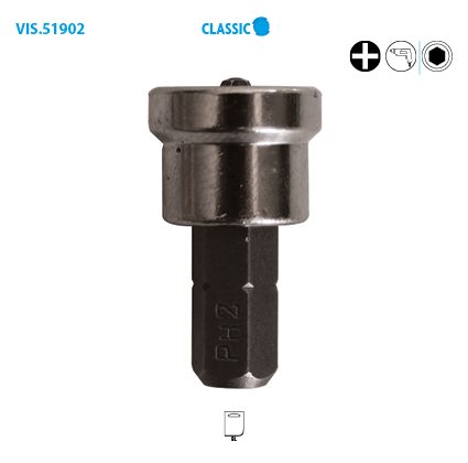 Lot de 2 embouts avec butée pour plâtre Classic image
