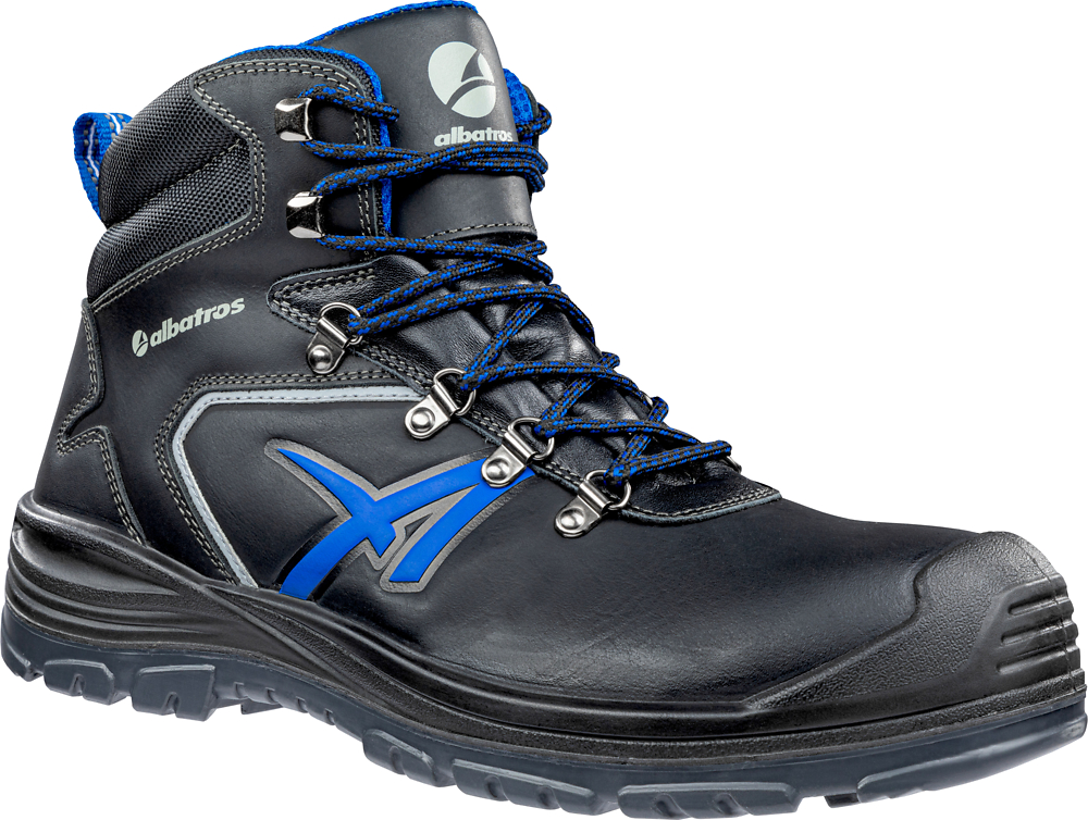 UNIT BAU MID S3 SRC - Chaussures de sécurité - noir/bleu image