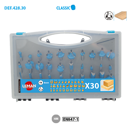 Coffret 30 mèches défonceuse Classic image