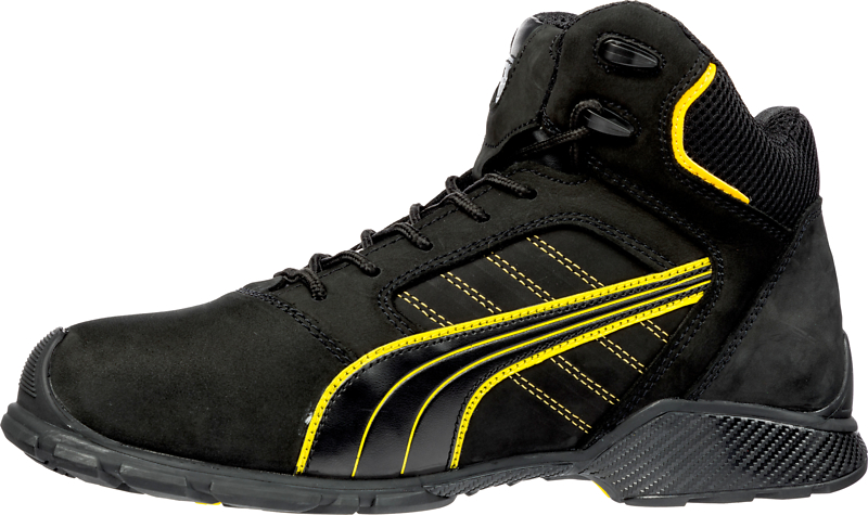 Chaussures de sécurité hautes Amsterdam MID S3L SRC -  noir/jaune image