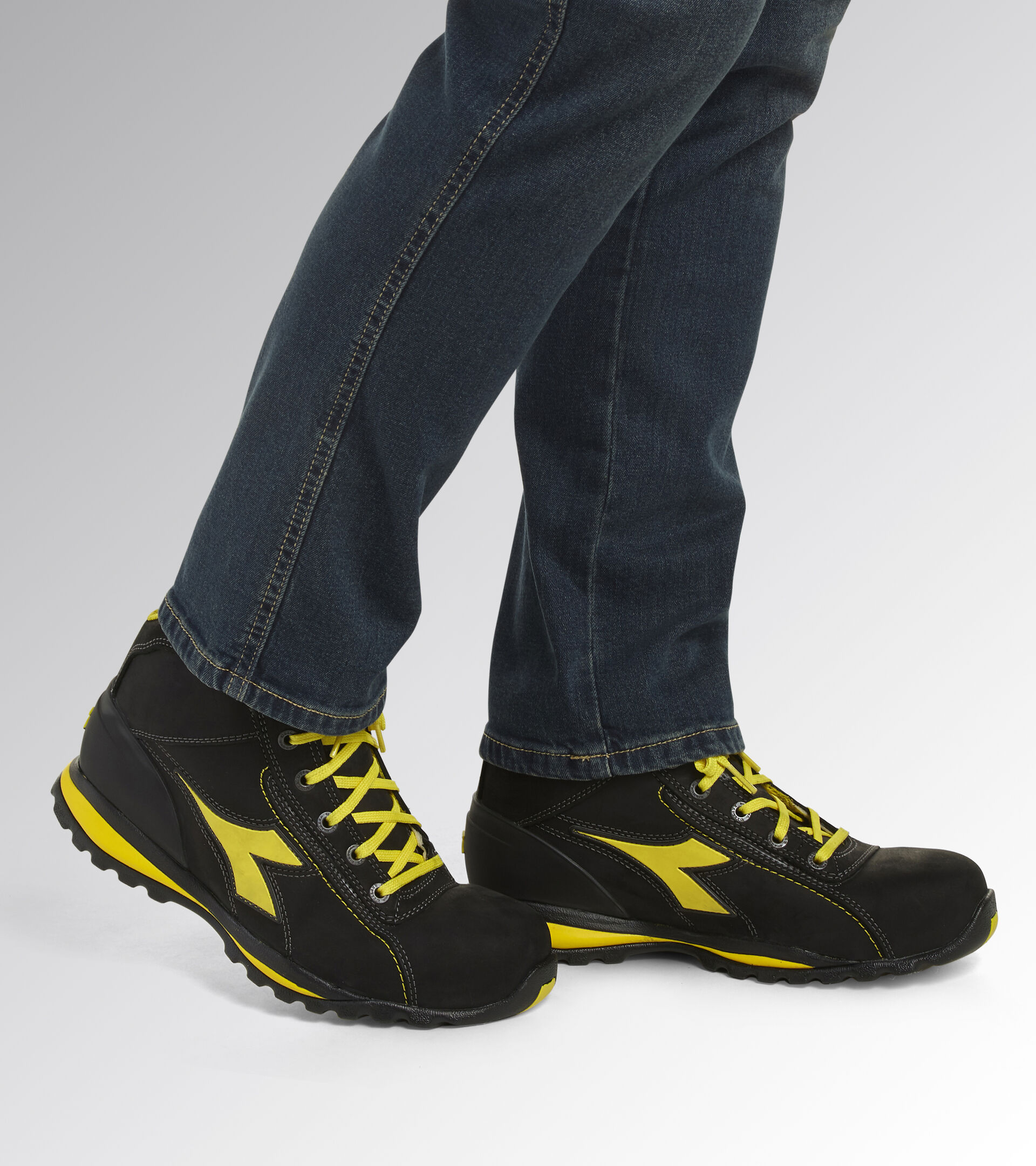 Chaussures de sécurité hautes GLOVE S3S FO HRO - Noir/Jaune image