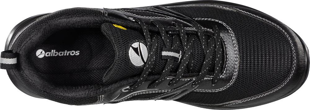 Chaussures de sécurité RIDER BLACK LOW S1P ESD SRC - noir image