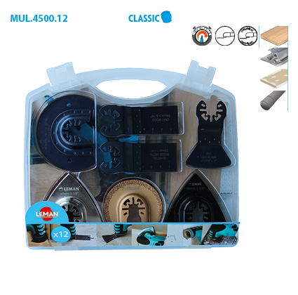Coffret de 12 accessoires multi matériaux Classic image