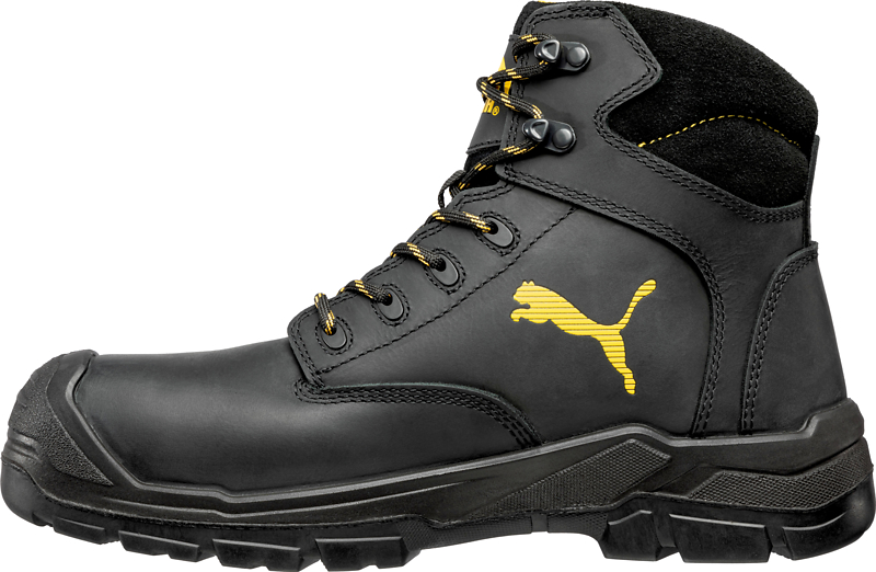 Chaussures de sécurité hautes Borneo BLACK MID S3 CI HI HRO SRC -  noir/gris image