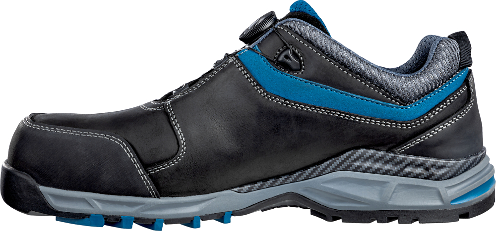 Chaussures de sécurité TOFANE BLACK QL LOW S3 ESD HRO SRC - noir/bleu image