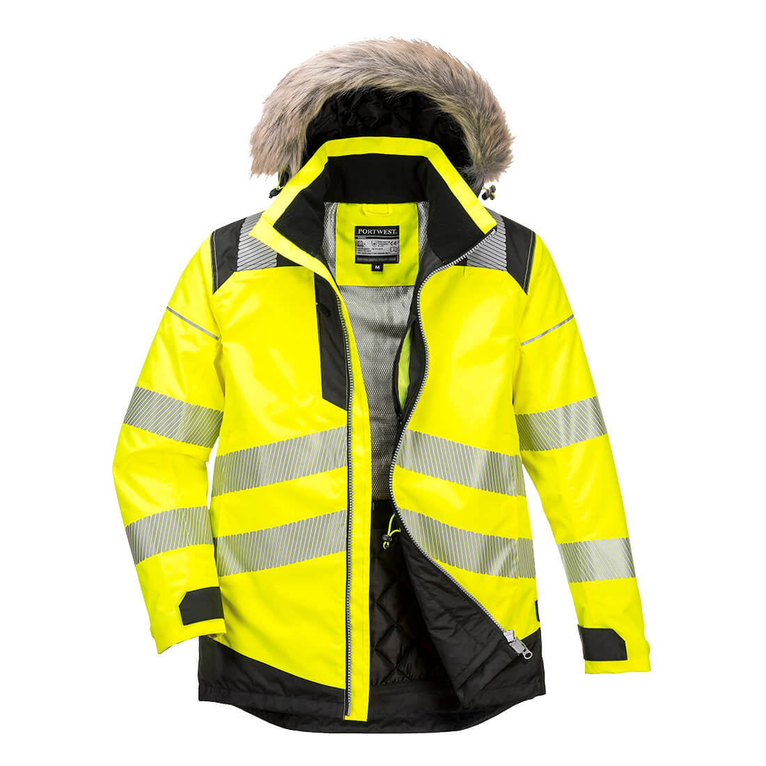 Parka Haute Visibilité En20471 Hiver Imperméable 5 en 1 S768 Portwest