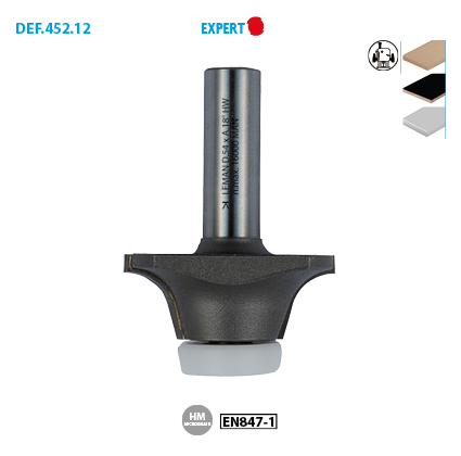 Mèche découpe arrondie + guide DELRIN® Expert ø 54mm image