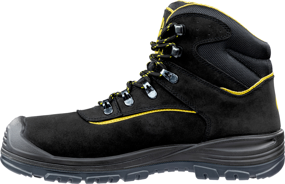 Chaussures de sécurité GRAVEL MID S3 SRC - noir/jaune image