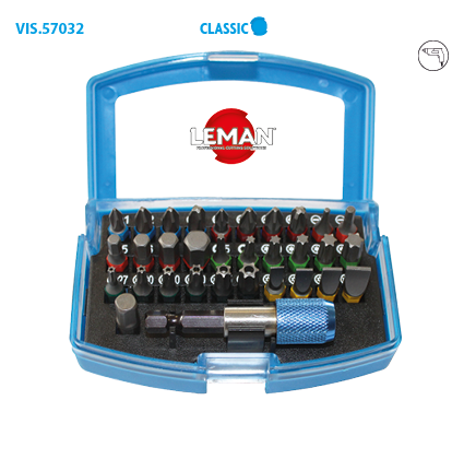 Coffret embouts de vissage 32 pièces Classic image