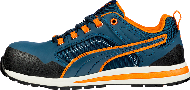 Chaussures de sécurité basses Crosstwist LOW S3 HRO SRC -  bleu/orange image