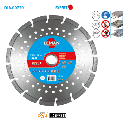 Disque diamant béton armé Acier Expert image
