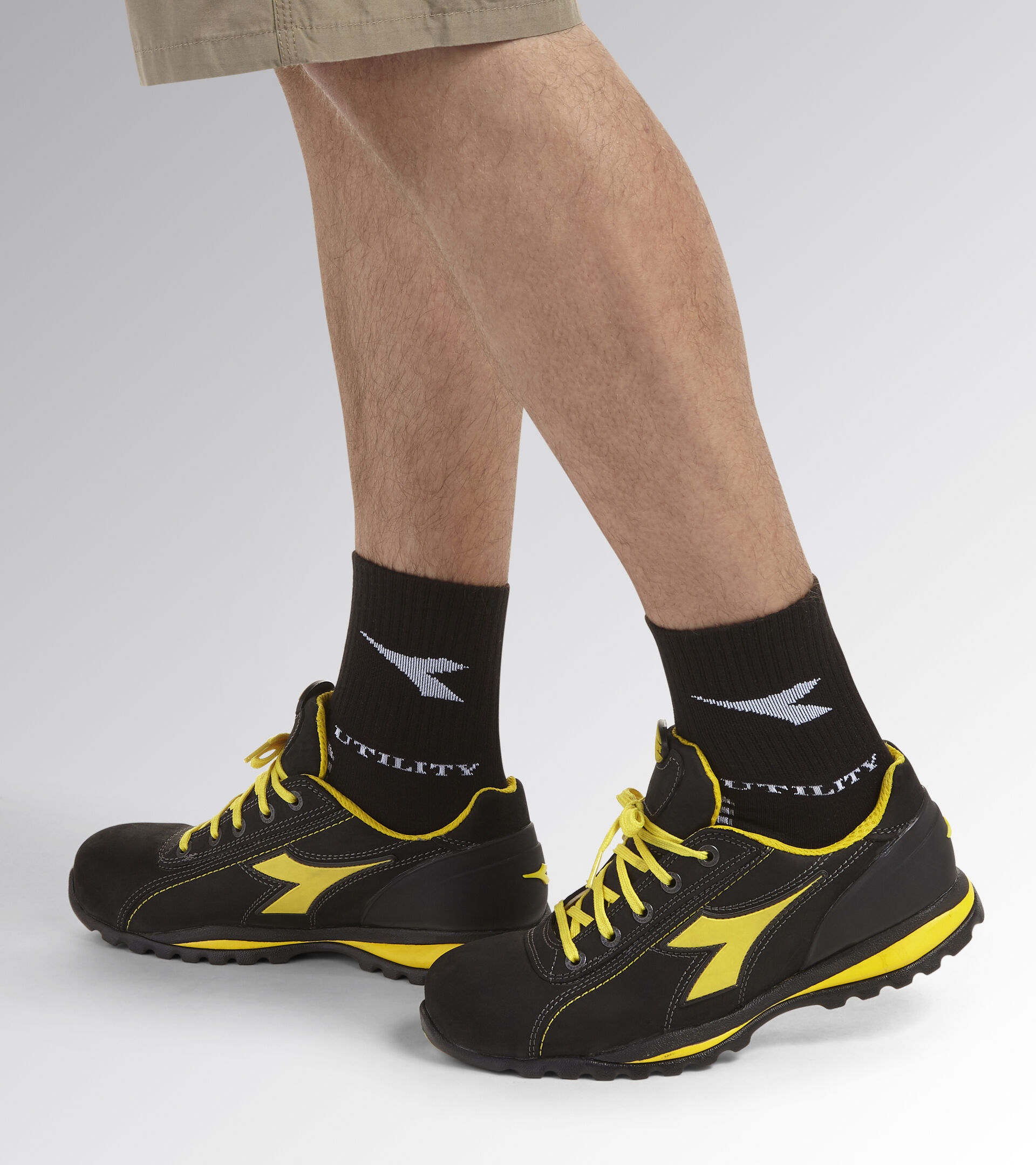 Chaussures de sécurité basses GLOVE S3S FO HRO - Noir/Jaune image