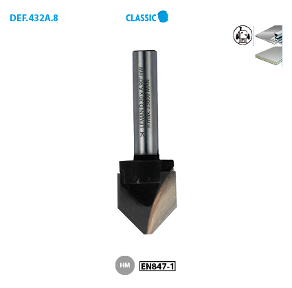 Mèche à plier en V pour alucobond® Classic image