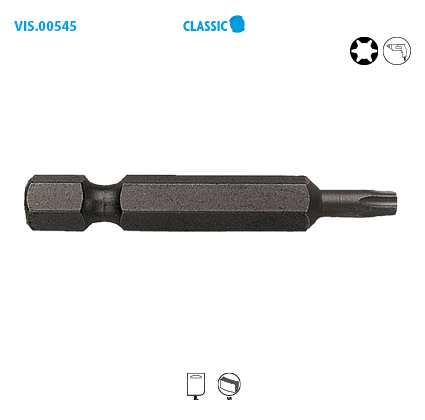 Boîte de 15 embouts de vissages série longue 1/4'' TORX® image