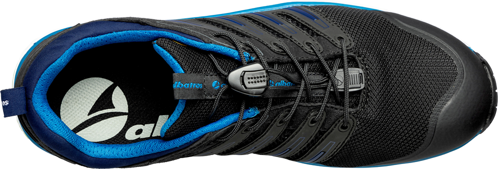 Chaussures de sécurité BREEZE IMPULSE LOW S1P ESD HRO SRA - noir/bleu image