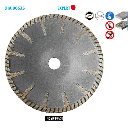 Disque diamant concave granit béton Expert image