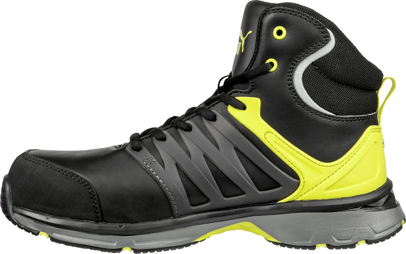 Chaussures de sécurité hautes Velocity 2.0 YELLOW MID S3 ESD HRO SRC -  noir/jaune image