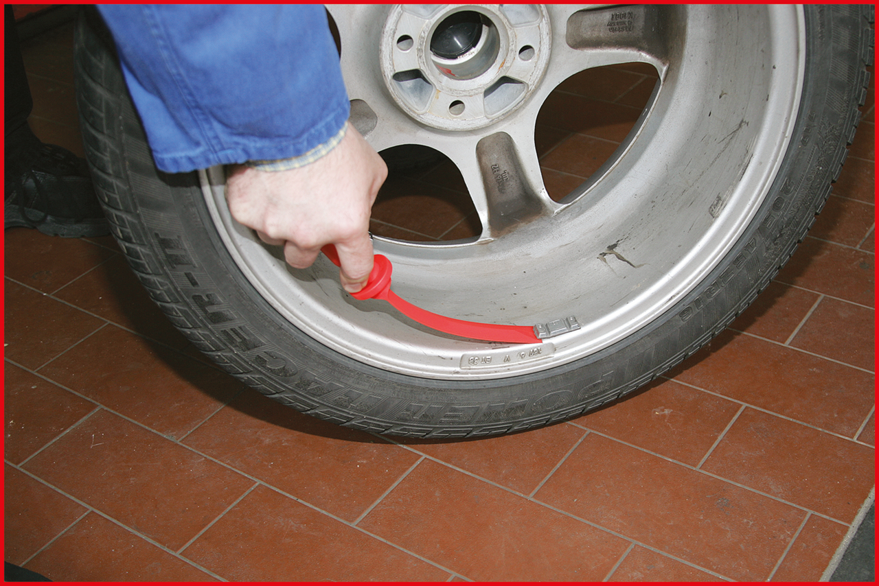 Grattoir plat en PVC souple, 19 mm image