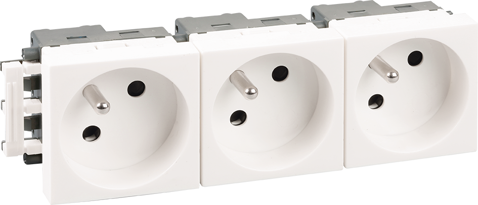 Bloc 3 prises 2P+T - Associées - OPTIMA image