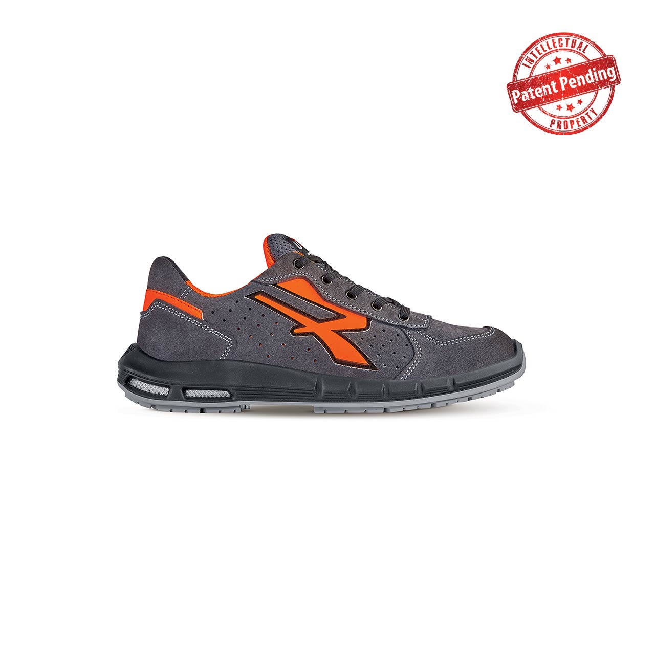 Chaussures de sécurité basses SIRIO PLUS S1P SRC ESD - Gris/Orange image