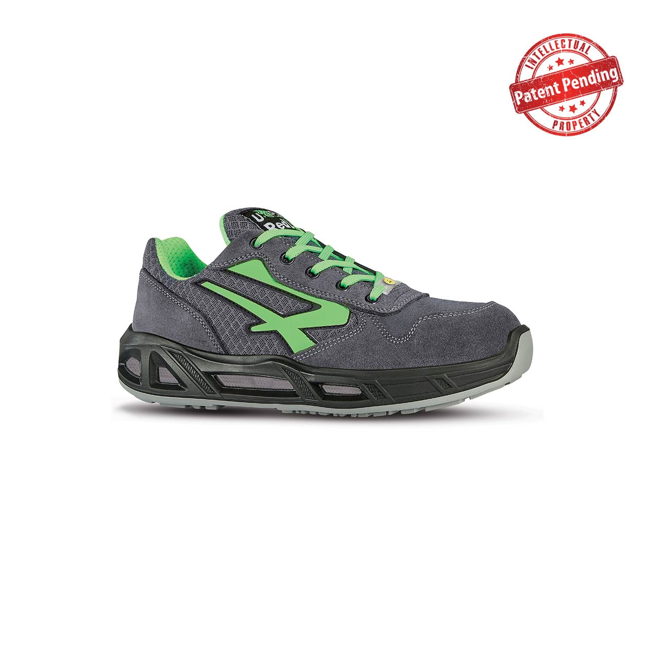Chaussures de sécurité basses POINT CARPET ESD S1P SRC - Gris/Vert image