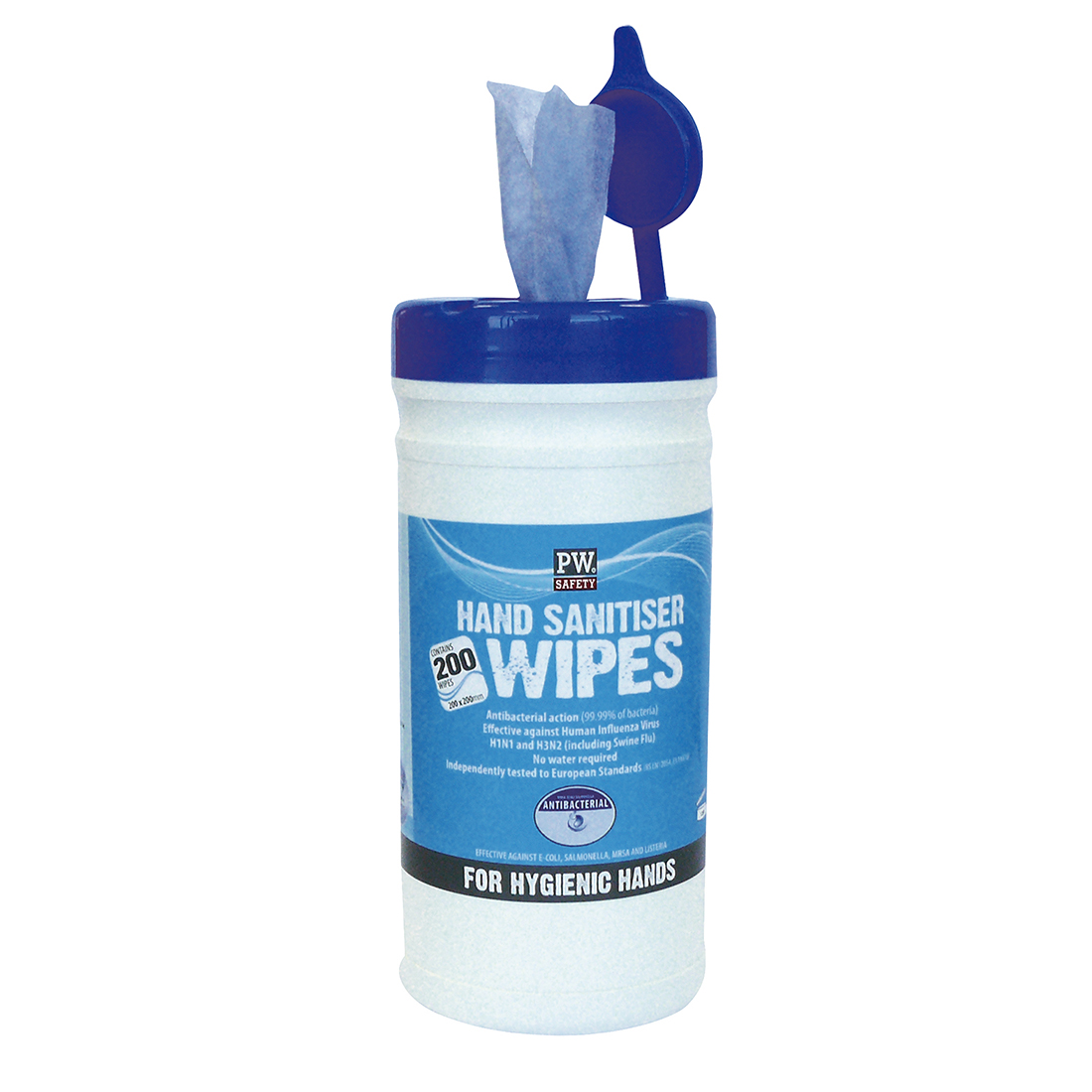 Boite de 200 Lingettes désinfectantes Bleu image
