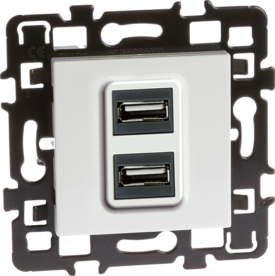 Double prise USB 5,5V DC - ESPRIT image
