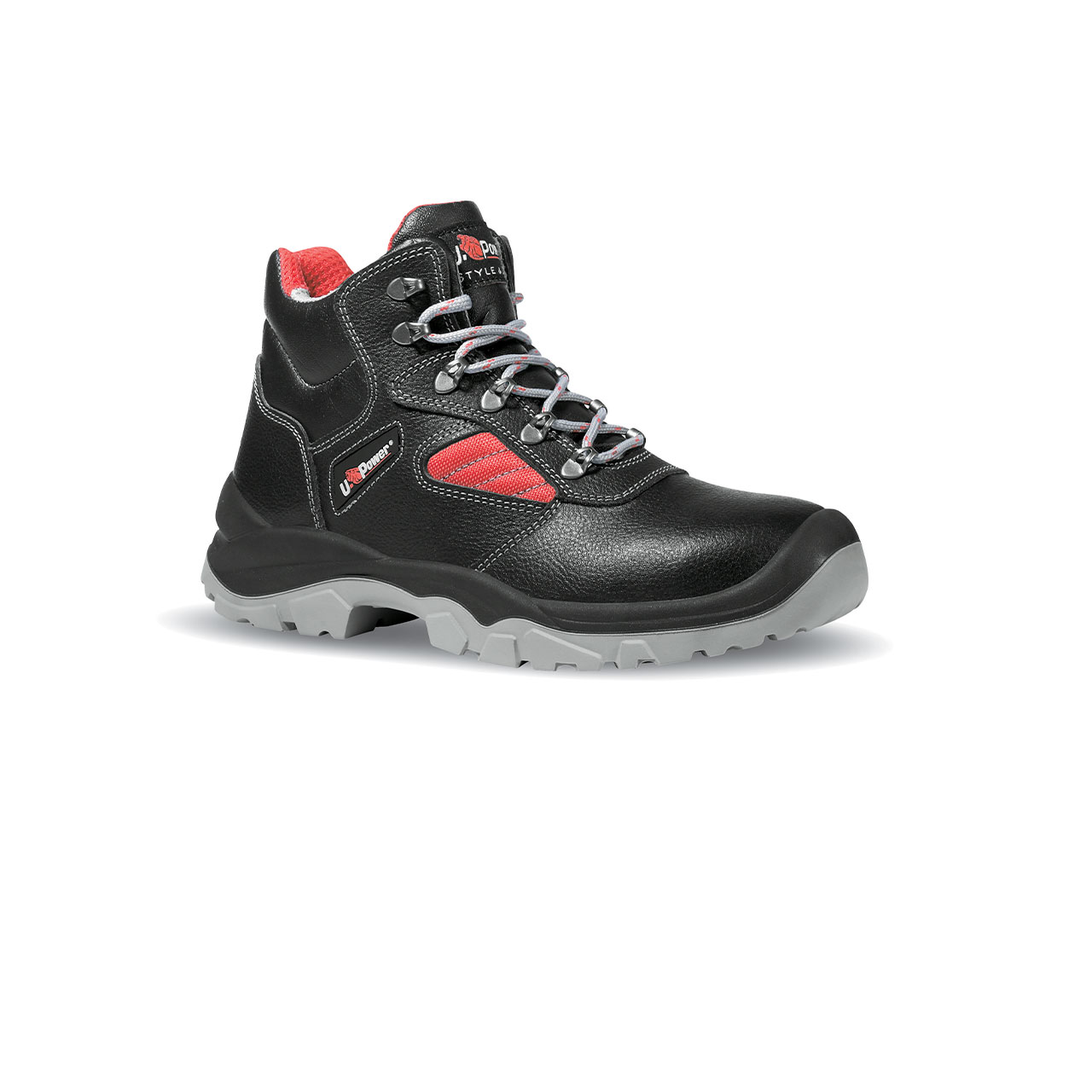Chaussures de sécurité hautes MAYON S3 SRC - Noir/Rouge image
