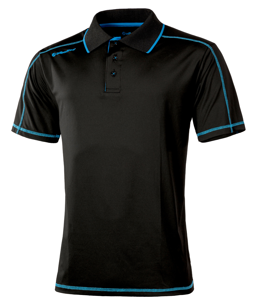 Chemise polo CLIMA - noir/bleu image
