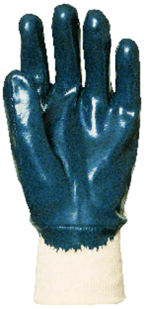 Lot de 10 paires de gants Manutention EUROSTRONG 9610 Actifresh® - double revêtement nitrile bleu - dos aéré image