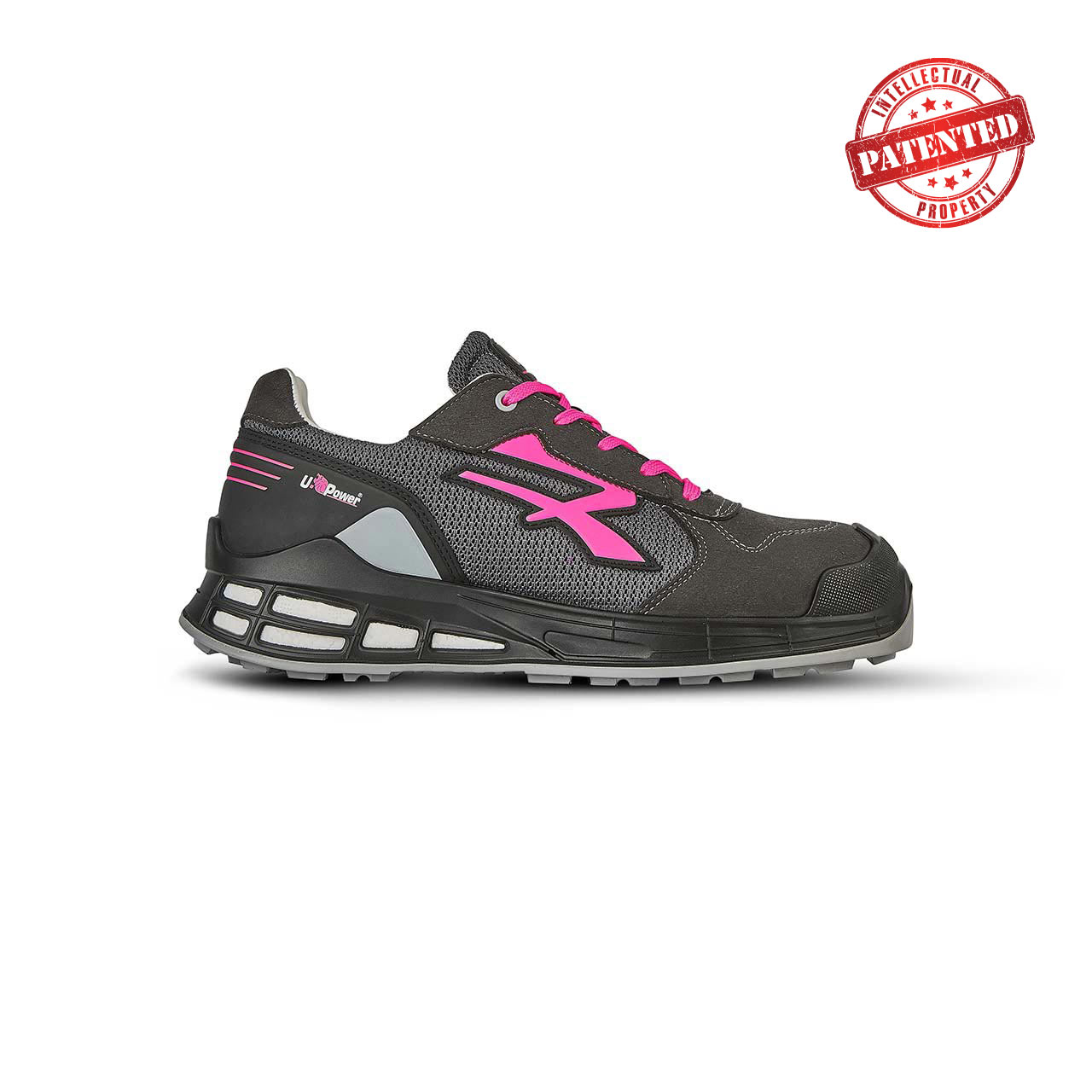 Chaussures de sécurité FEMME basses IVY S1P SRC ESD - Noir/Rose image
