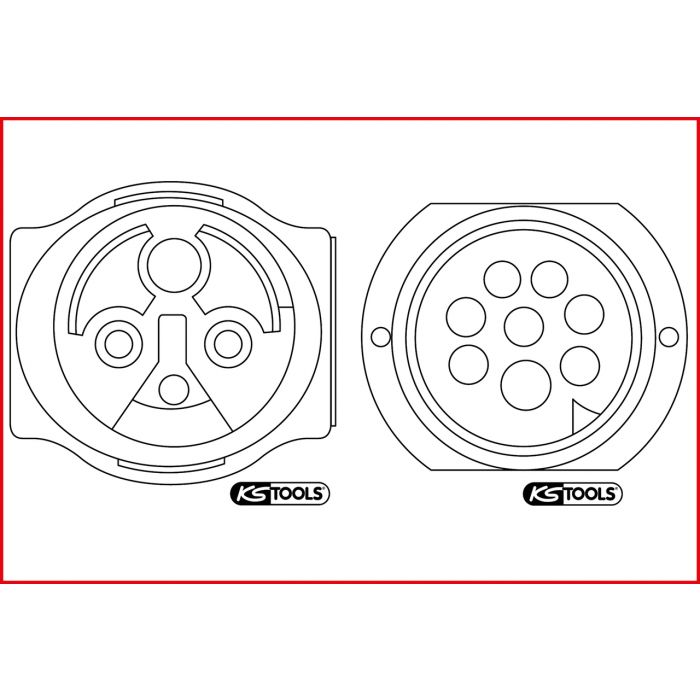 Jeu d'extracteurs de cosses universel, 3 pcs image