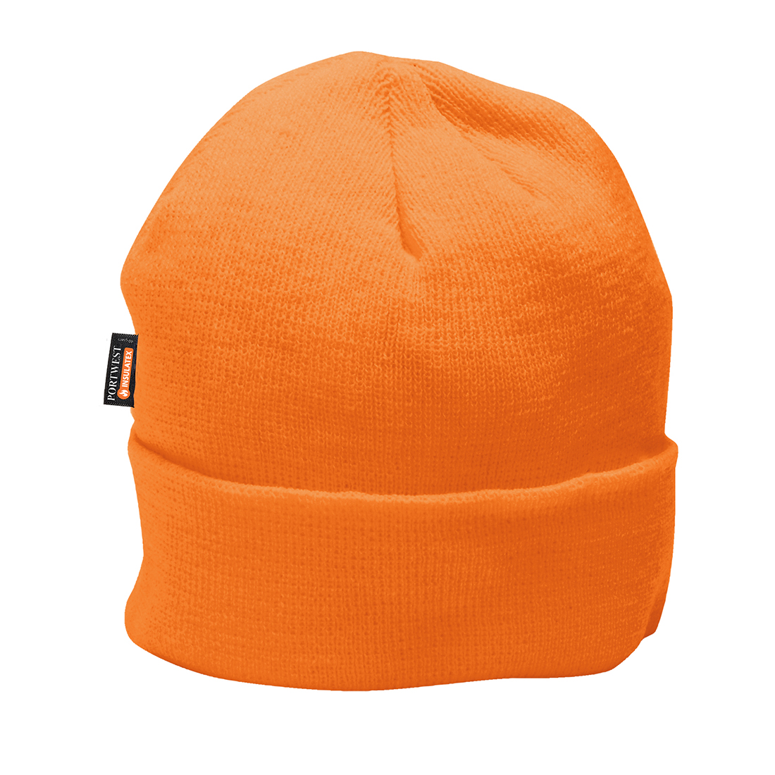 Bonnet en tricot isolé Orange TU  image