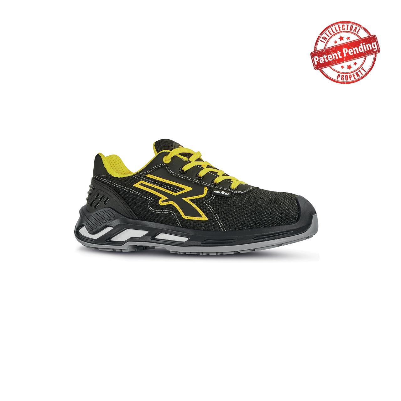 Chaussures de sécurité basses KRUG ESD S3 CI SRC - Noir/Jaune image
