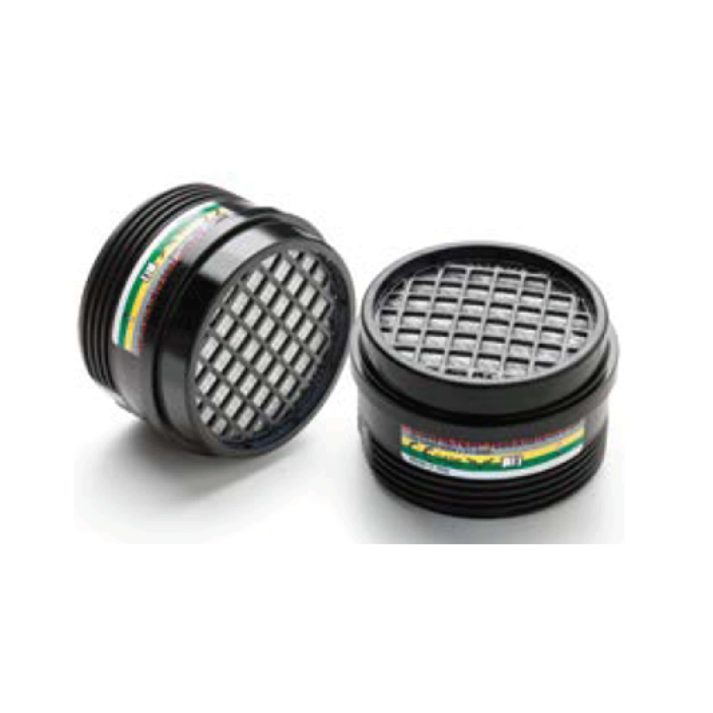 Boite de 6 filtres A1B1E1K1 P3 R - Poussières - aérosols et gaz vapeurs pour EURMASK UNO/DUO image