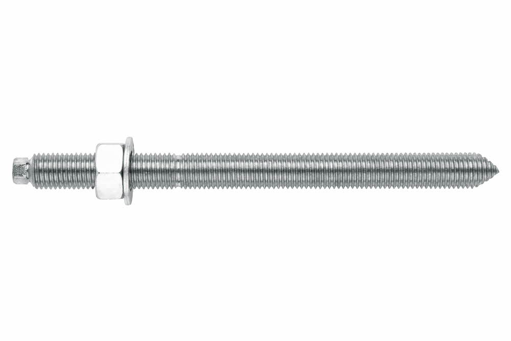 Tige filetée pour scellement chimique avec rondelle et écrou - Inox A2 image