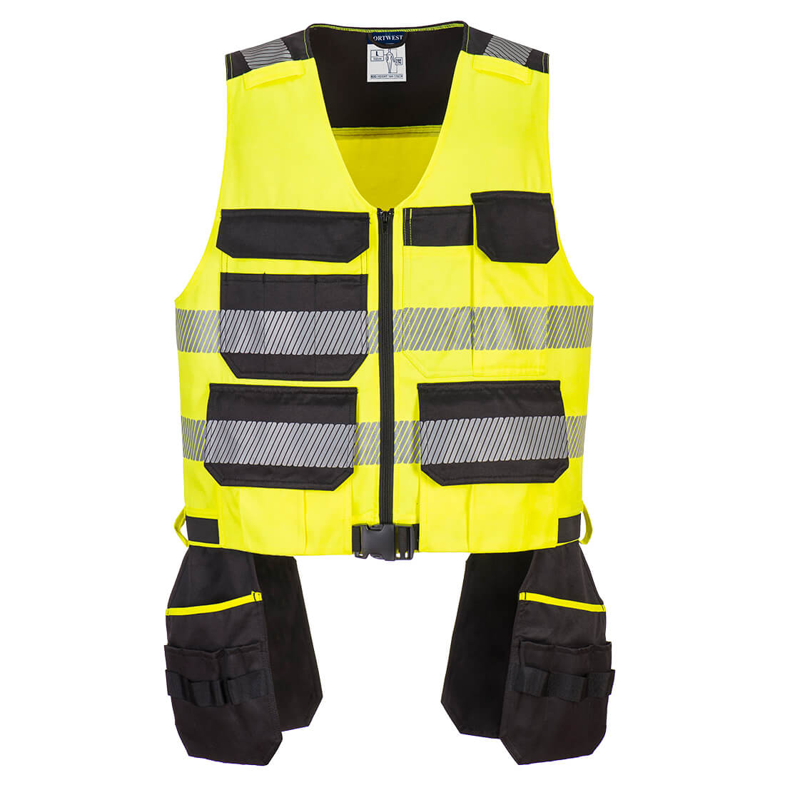 Gilet à outils PW3 classe 1  Jaune/Noir image
