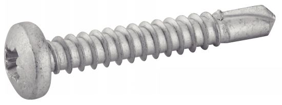 Vis autoperceuses tête cylindrique pozidrive - AISI 410 image
