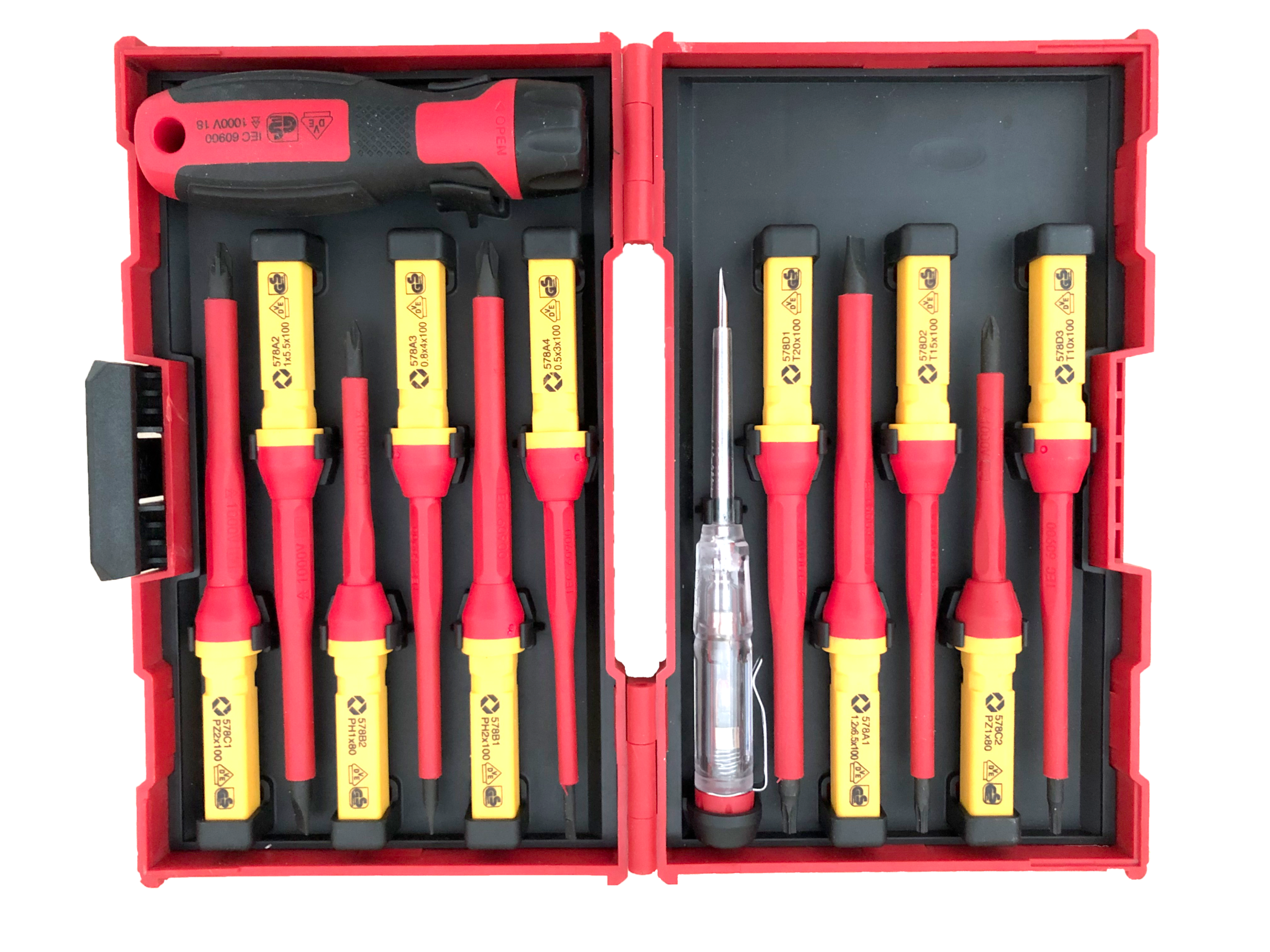 Coffret de 12 tournevis isolés « ÉLECTRICIEN » Classic image