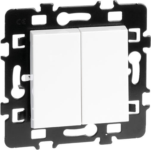 Interrupteur va et vient  10AX + Bouton poussoir 10A - ESPRIT image